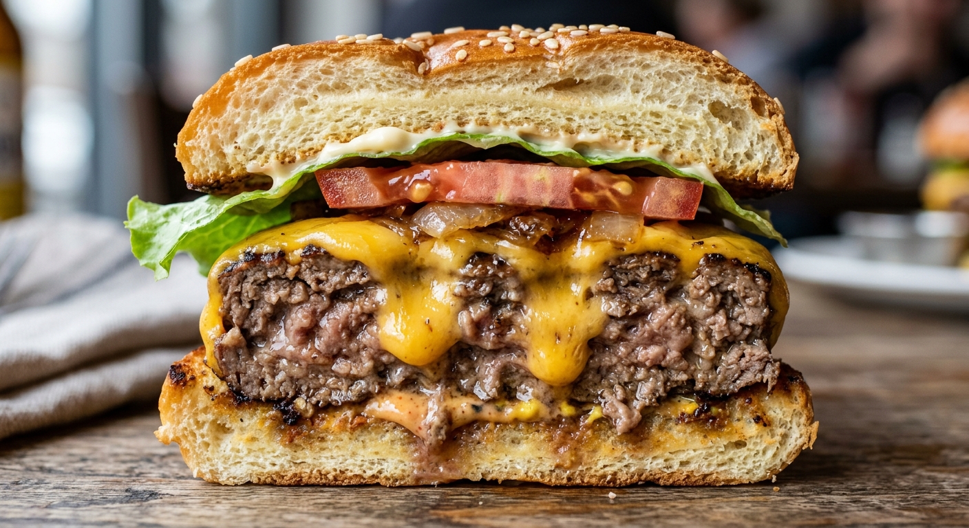Klassiske amerikanske burgere: Sådan laver du dem lige som på diner